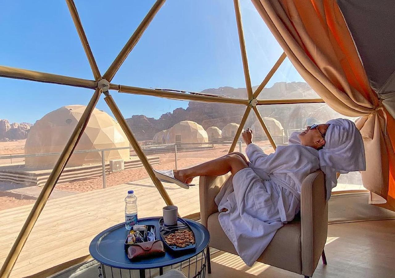 Banyan Luxury Rum Camp Wadi Rum Exteriér fotografie